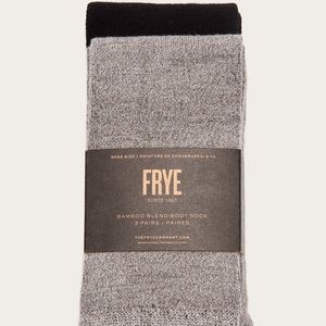NWT 2 PACK FRYE BAMBOO BOOT SOCKS